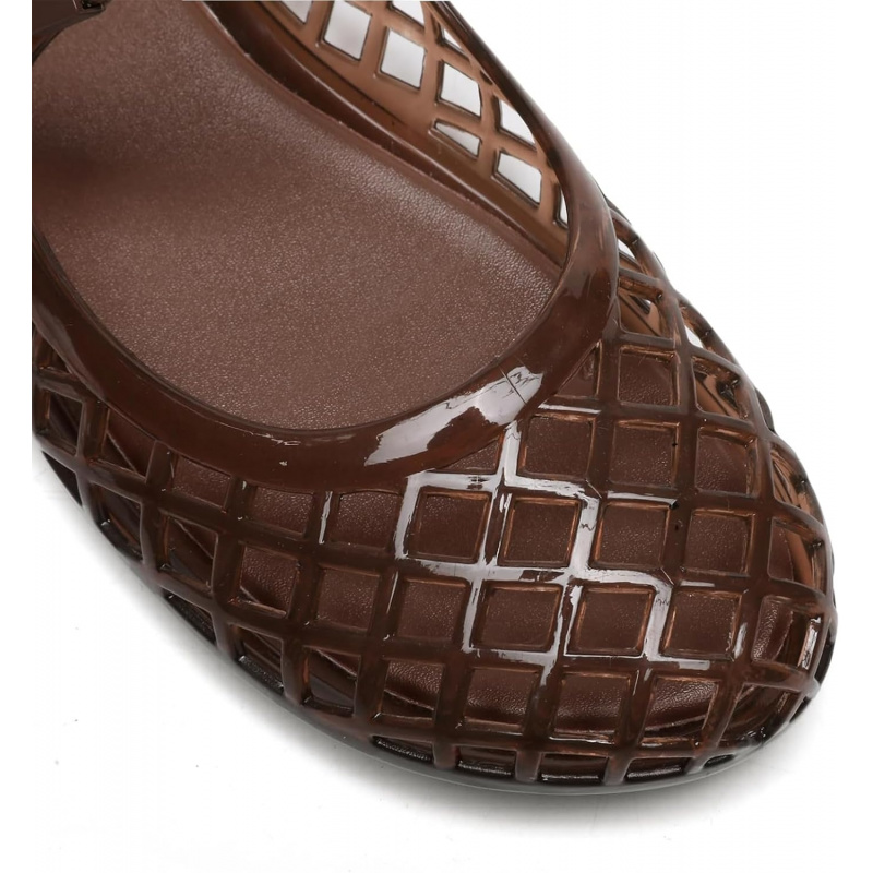 Women's Jelly Mesh Flat Slide Sandals
