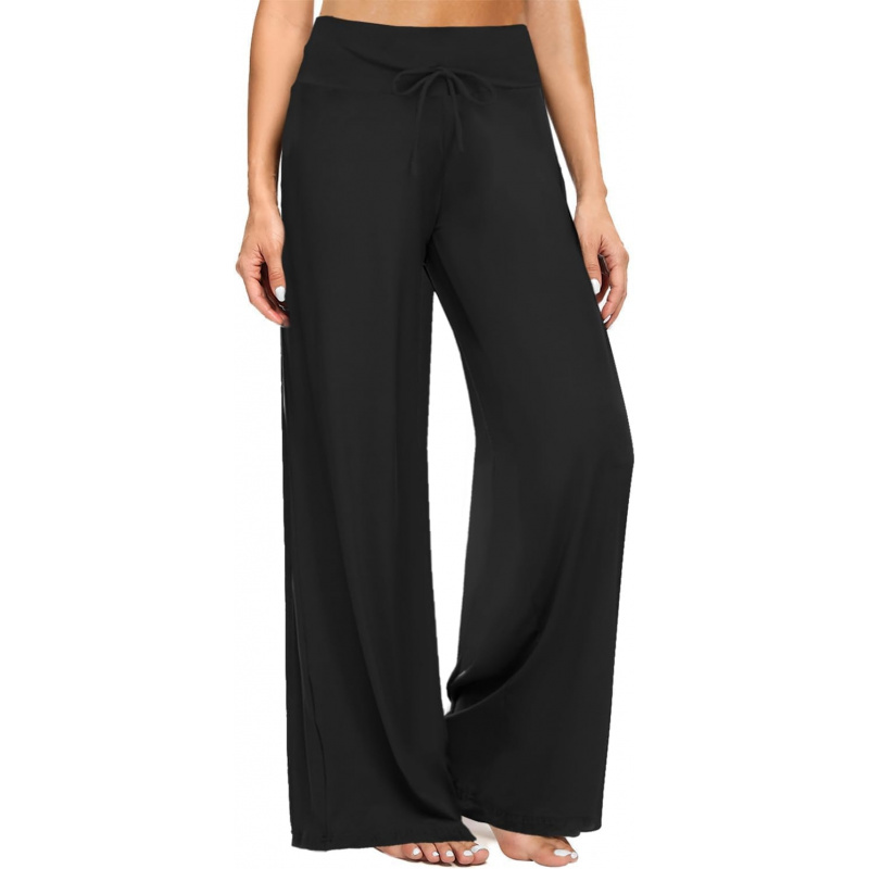 Soft Black Pajama Pants for Women