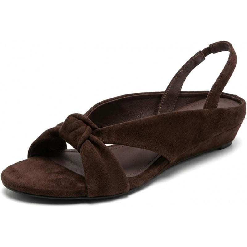 Women's French Style Low Heel Sandals