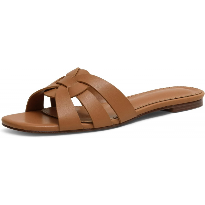 Women's Square Toe Slide Sandals