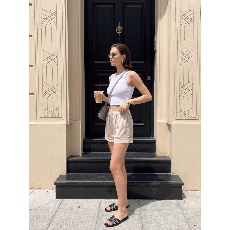 Women's Square Toe Slide Sandals