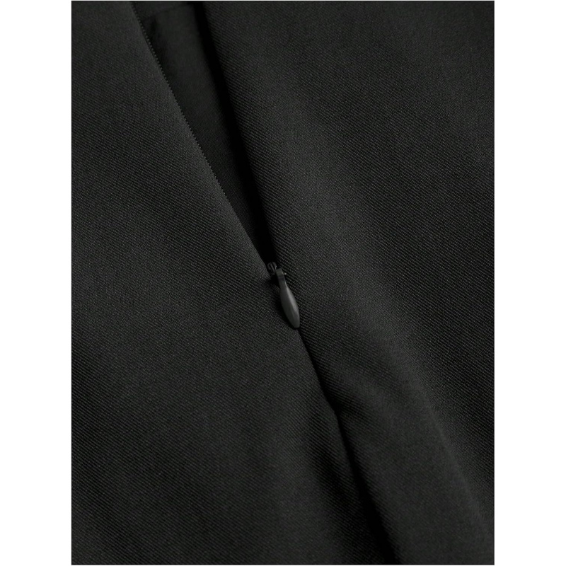 Women's Bow Knot Side Split Mini Skirt