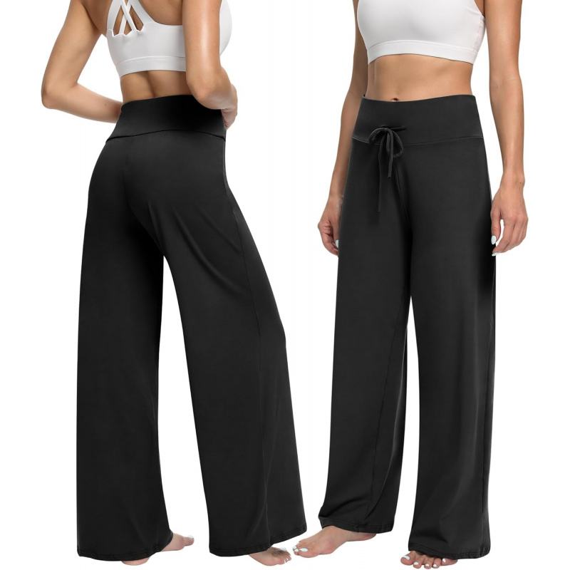 Soft Black Pajama Pants for Women